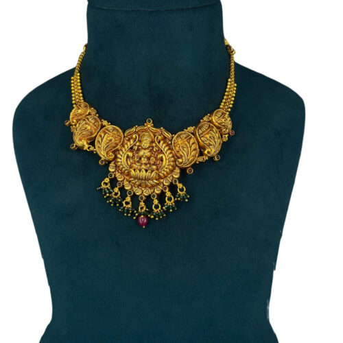 Lakshmi Devi Temple Necklace