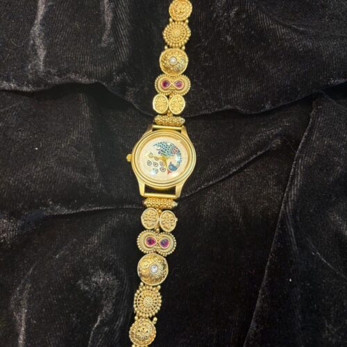 Peacock Heritage Silver Watch