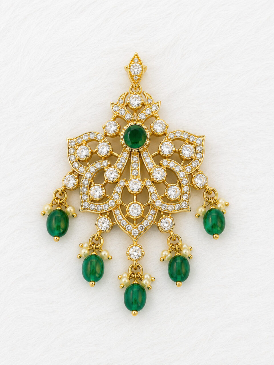 Emerald Blossom Pendant 1 Emerald Blossom Pendant