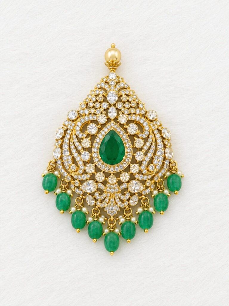 Emerald Majesty Pendant