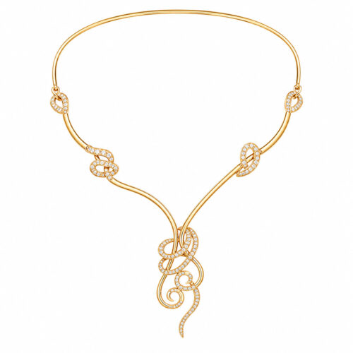 Twilight Infinity Diamond Necklace