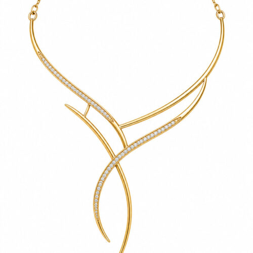 Infinity Grace Diamond Necklace