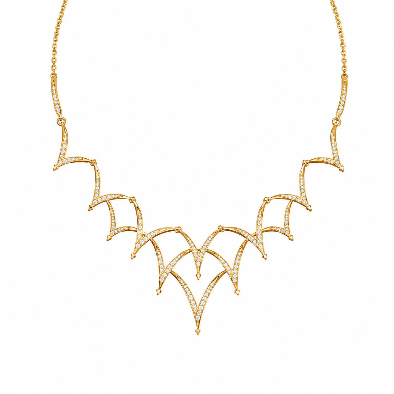 Royal Crown Diamond Necklace 1 Royal Crown Diamond Necklace