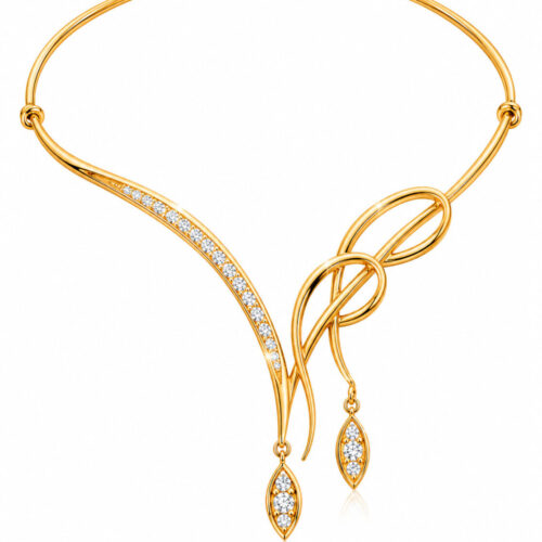 ChatGPT Image Jun 19, 2026, 10_45_57 PM Golden Harmony Diamond Necklace