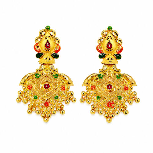 ChatGPT Image Jun 4, 2026, 05_29_11 AM Royal Mayura Jhumki Drop Earrings