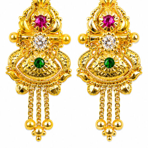 ChatGPT Image Jun 4, 2026, 06_40_19 AM Royal Triveni Floral Dangler Earrings