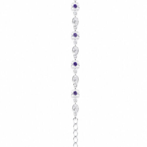 ChatGPT Image Jun 4, 2026, 12_24_17 AM Amethyst Bloom Silver Bracelet